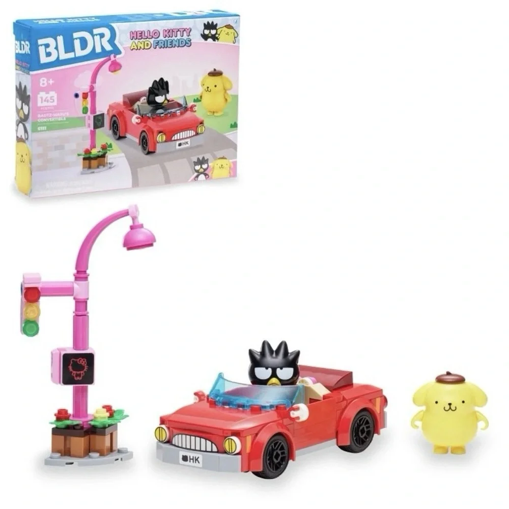3 Sets BLDR Hello Kitty and Friends Building Sets Keroppi Badtz-Maru My Melody